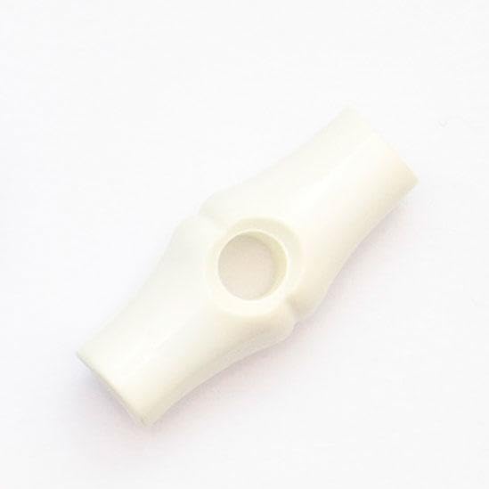 10 Pieces of Baby Duffle Buttons 20mm/25mm/32mm/38mm Wide Baby Toggles - Simply Sew CraftyTM (UK) (25mm - Cream)