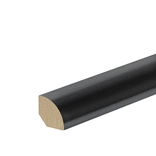 REESE | Viertelstab | Schwarz | MDF Profil & Zubehör | 14x14mm