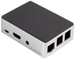 CASE, FLIRC, BLACK/SILVER, MODEL B+ PI 2 101219 By FLIRC