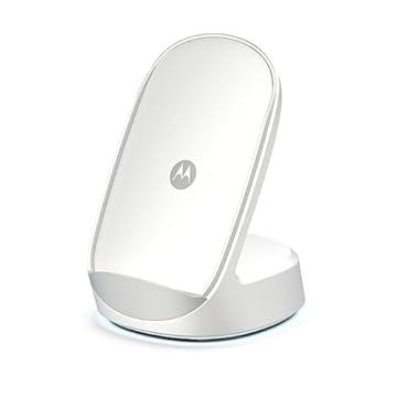 Motorola, Base Carregador TurboPower™ 50W, Wireless, Porta USB-C, Sem Fio
