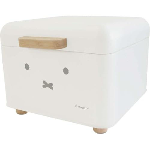 Okato Miffy Bread Case S Size Keeps Kitchen Counters Neat and Organized 7.9 x 6.3 x 8.7 inches (W 20 x H 16 x D 22 cm)