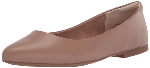 Amazon Essentials Ballerine Basse a Punta Donna, Marrone, 46 EU