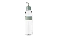 Mepal - Wasserflasche Ellipse - Wiederverwendbare Trinkflasche - Auslaufsichere - Geeignet für kohlensäurehaltige Getränke - BPA-frei - 700 ml - Nordic sage