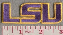LSU Main Logo (V elcro Patch - NOT Iron On) (License Reseller) - by HEDiGEAR - Image 2