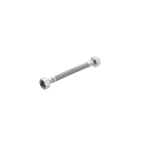 Flexible inox femelle - femelle 12x17 passage intérieur 8 mm - longueur 15cm NOYON & THIEBAULT