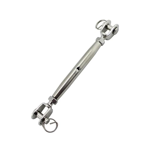 Tensor cerrado de cuerpo Swage de acero inoxidable 316 M5 para tensión de cable y cuerda, servicio pesado miniatura 1
