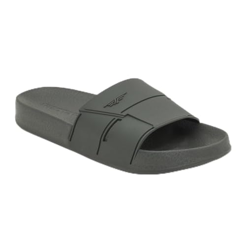 Red Tape Pool Sliders for Men in Green - Image 2