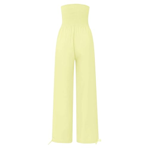 Pantalon décontracté fluide à taille élastique pour le bureau - 4