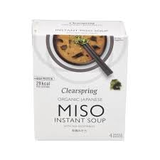 Sopa de Miso con Algas Instantánea – Pack de 8 Sobres (2 Cajas de 4 x 10g) – Rica en Nutrientes y Minerales – Receta Tradicional Japonesa – Lista en 1 Minuto – Sin Conservantes