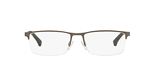Image of Emporio Armani Mens EA1041 Rectangular Prescription Eyewear Frames