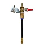 Sprinklerdüse Für Schneidemaschine – Kompakter 17,7 Cm Großer Wasserstrahl, Starkes Kühlwerkzeug Aus Metall, Flexible Strahlsteuerung Mit Schnellanschluss | Schlauchaufsatz Für Marmorfliesen Und Ziege