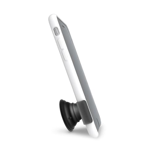 PopSockets PopSlide - Nicht Haftender PopGrip für iPhone 7/8 Silikon-Hülle - Black Haze – Ansicht 5