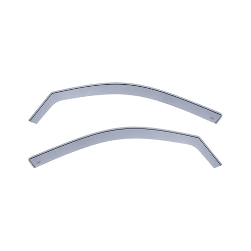 DGA Déflecteurs d'air Compatible avec Suzuki Vitara (LY) 2015- (2-pièces), Gris