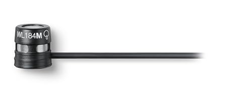 Shure WL184MB/S-TQG Wl184M Professional Low-Profile Lavalier Microphone - Supercardioid Condenser Lav Mic cover