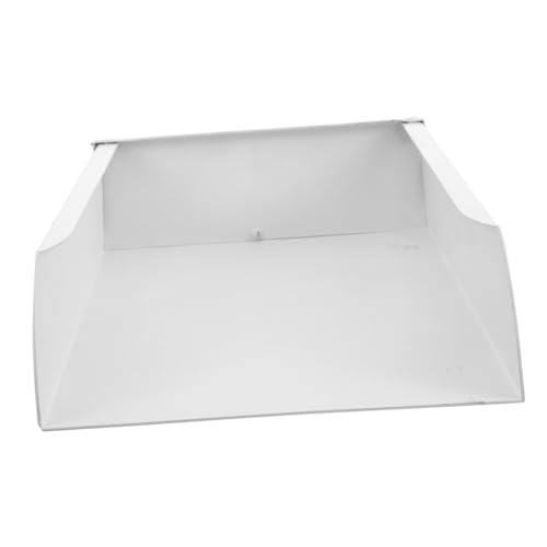 Kisangel アルミ合製雨樋スブロック 軒樋エクステンダー 大容量雨水トレイ 耐候性強化 滑り止め設計 別荘用縦樋排水拡張器