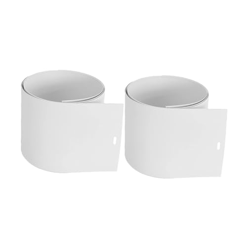 Cabilock 2piezas Lamas Repuesto Persianas Verticales Blancas para Ventanas y Puertas Lamas Persiana Fácil Instalación Compatible con Estores Kit Reparación para Hogar y Oficina