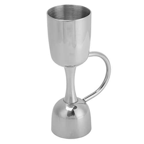 Jigger de acero inoxidable con medidor doble para cócteles exactos 7