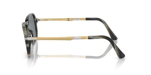 Image of Persol mens Po3330s Rectangular Sunglasses