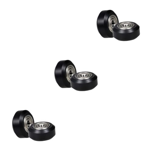 Roulement à billes rainuré type D Alipis poulie POM noire 5 mm imprimante 3D