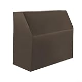 SageFurned Klavierabdeckung, wasserdicht, staubdicht, Oxford-Stoff mit Kordelzug für Standard-Klaviere (Kaffee)