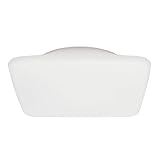  Linea Light MyWhite_Q Lampada LED Plafoniera da Soffitto a Doppia Emissione per Esterno e Interno - 4000°K LUCE NEUTRA, Grande 390x390mm