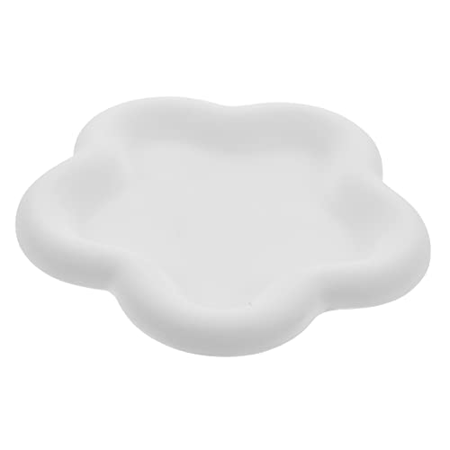 TOPBATHY Engarzadores De Tapa De Placa Llavero Con Dije De Gato Organizador De Joyas Plato Para Peinar El Aire Kits De Uñas De Gel Para Manicura Tabla Para Pasteles Dorada Remojo