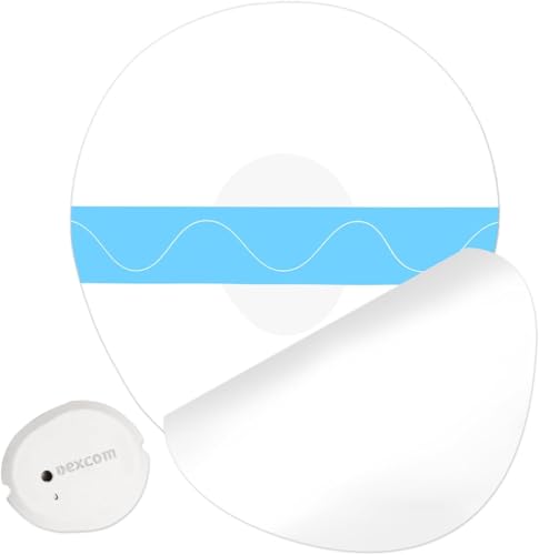 GTAGKOMMEN 20 Pcs Adhesive Patches Waterproof, Premium Pre-Cut Protection Hypoallergenic Adhesive Patch for G7, Breathable & Transparent G7 Overpatch for 10 Days Long Stay, Easy to Use