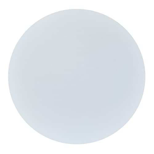 Artists Loft 14 x 14 Level 1 White Round Traditional Profile Canvas - Archival Quality and Acid Free Cotton Canvas for Acrylic and Oil Paints - 1 Pack