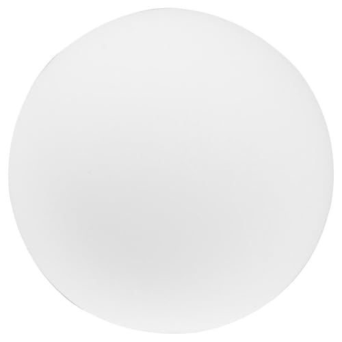 MAGICLULU Pantalla De Lámpara De Globo Blanca Esmerilada 5.12 Pulgadas Cubierta Redonda De Vidrio Para Lámpara Colgante De Techo Iluminación Interior Dormitorio Sala De Estar