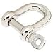 Boating Accessories New SEACHOICE D SHACKLES-SS-1/4IN SCP 44591
