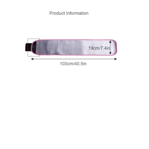 Faja Abdominal Masculina para Hernia Umbilical Rosa miniatura 2