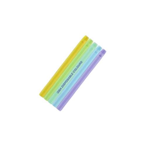 Premium Plus ONE308A-B Vented 'S' Cut Oral Evacuation Tips Assorted Colors 1000/Pk