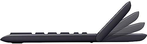 Casio JW-200SC-BK Tischrechner Schwarz solarbetrieben, batteriebetrieben (B x H x T) 109 x 11 x 184m