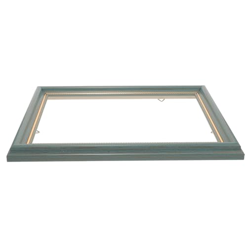 GLEAVI Marco de Vacío Vintage Azul para Lienzo Marco para al Óleo Accesorio Diy para Hogar y Oficina para Artistas y Aprendices