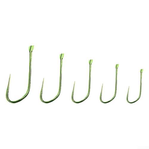 Set di 50 ami da pesca senza ardiglione per una