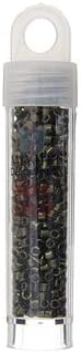 Miyuki Delica 8/0 RD 5.2gms Japanese Seed Beads - Gunmetal - D11