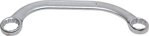 BGS 30725 | C-Form Doppel-Ringschlüssel Zwölfkant | SW 21 x 22 mm