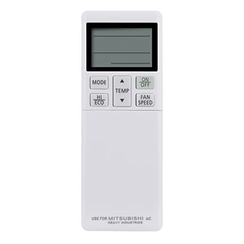 AULCMEET RLA502A700S Mando a Distancia de Repuesto Compatible con Mitsubishi Heavy Industry Floor Standing Split System Aire Acondicionado SRF35ZMXA-S SRF50ZMXA-S SRF25ZMXA-S