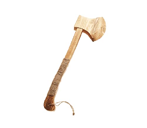 Juguetutto - Hacha Rústica de una Hoja - Juguete de Madera
