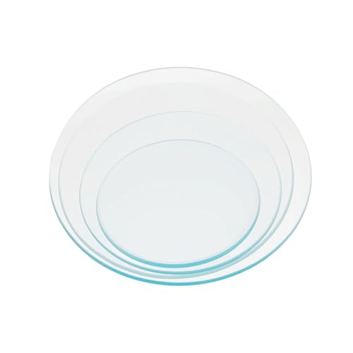 VILLFUL 4pcs Watch Glass Laboratory Glasses Lab Glassware Watch Cover Science Evaporating Lab Watch Laboratories Beaker Lid Plain Watch Cover Glasses Watches Beaker Cover Transparent