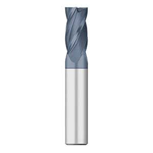 4 Flutes Carbide CNC Square Nose End Mill 1/4 Inch Shank Diameter 3 Inch Long