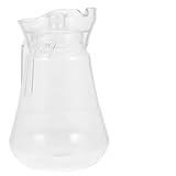 Plage de températures polyvalente : convient aux boissons chaudes et froides, idéal pour servir des jus, du thé et même des cocktails. pichet transparent pour boissons, eau et jus