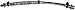 Dorman H621837 Clutch Hydraulic Hose Compatible with Select Nissan Models