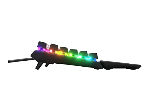 Image of SteelSeries Apex 7 Mechanical Gaming Keyboard - OLED Smart Display - Blue Switch - American (QWERTY) Layout - Standard