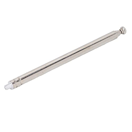 Remote Control Car Aerial Roberts Radio Replacement Silver Stainless Steel + Brass Telescopic Antenna M3 Male Thread 5 Sections For Tv Electric Toy Lamp Vcd - Image 4