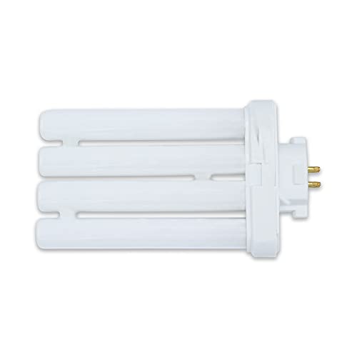 Lumenivo Fml 27W 6500K Bulb Quad Tube Fluorescent Light Bulb Gx10Q-4 4 Pin Base - Daylight Full Spectrum Tube Light Bulb - Sunlight Lamp Replacement Bulb - 10,000 Hours - 1330 Lumens #TOP2
