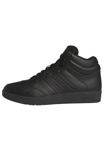 adidas Hoops 4.0 Mid Shoes, Zapatos Unisex Adulto, Core Black/Core Black/FTWR White, 44 EU