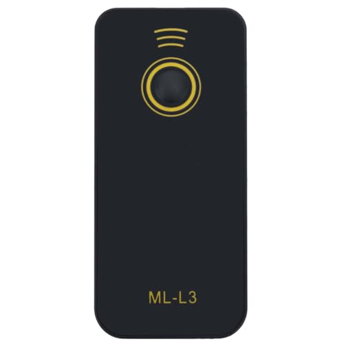 ML-L3 Replacement Remote Compatible with Nikon Digital SLR Camera D600 D610 D750 D3000 D3300 D5300 D5500 D7000 D7100 D7200 D5200 D3200 D90 D5100 D5000 P900 P7800 P7700 P7100 P7000