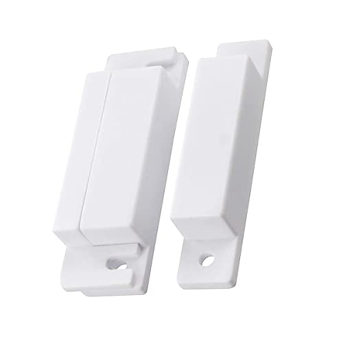 Image of Magnetic Reed Switch MC-31 NC Surface Mount Door Window Alarm, Magneti Door Switch, Contact Sensor, for Home Security and Burglar Alarm Magnetic Reed Switch,Sets of 2
