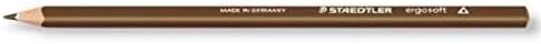 STAEDTLER 157 SB12 Ergosoft Triangular Colouring Pencils - Assorted Colours, Pack of 12